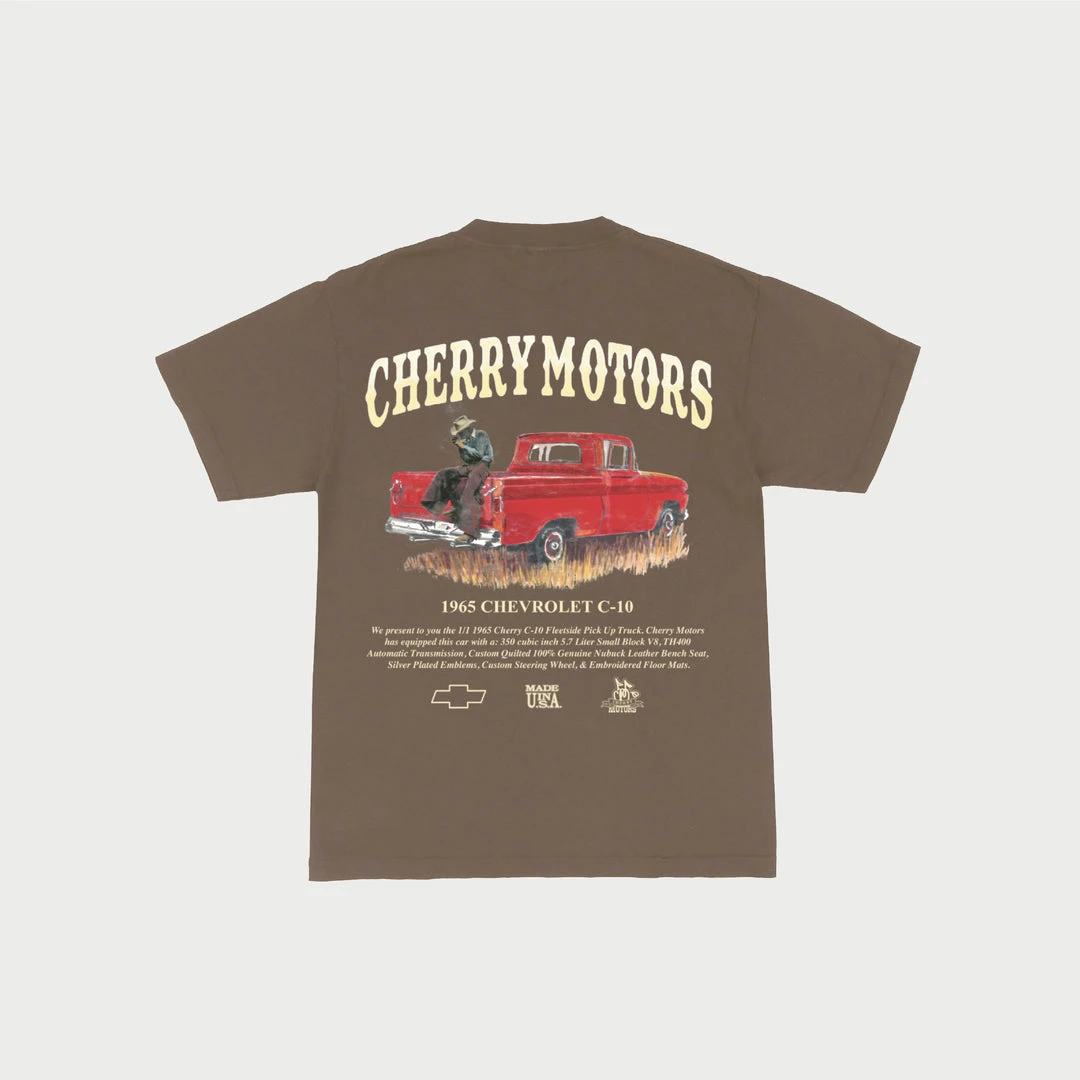 Cherry C10 Pickup T-Shirt (Dusty Brown) Tees & Longsleeves Cherry C10 Pickup T-Shirt (Dusty Brown) Tees & Longsleeves