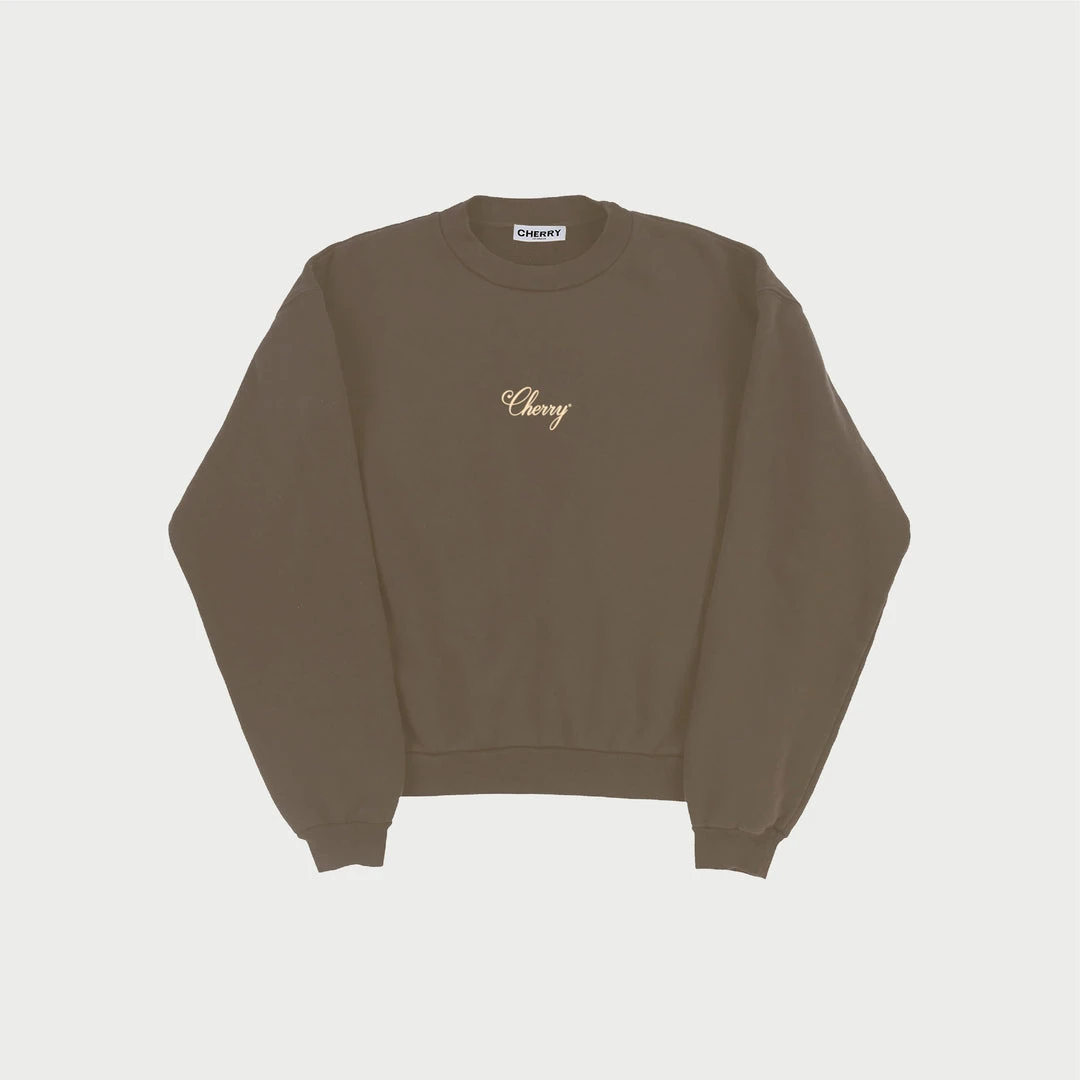 Sweatshirts Cherry C10 Pickup Crewneck (Dusty Brown) 4 Sweatshirts Cherry C10 Pickup Crewneck (Dusty Brown)