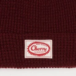 CHERRY "Best Quality" Waffle Beanie 15 CHERRY