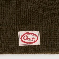 CHERRY "Best Quality" Waffle Beanie 13 CHERRY