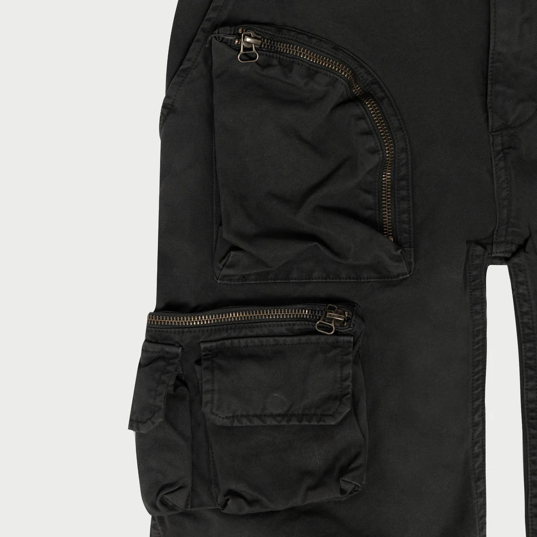 CHERRY Ready To Wear Utility Cargo Pants (Faded Black) 5 CHERRY Ready To Wear Utility Cargo Pants (Faded Black)