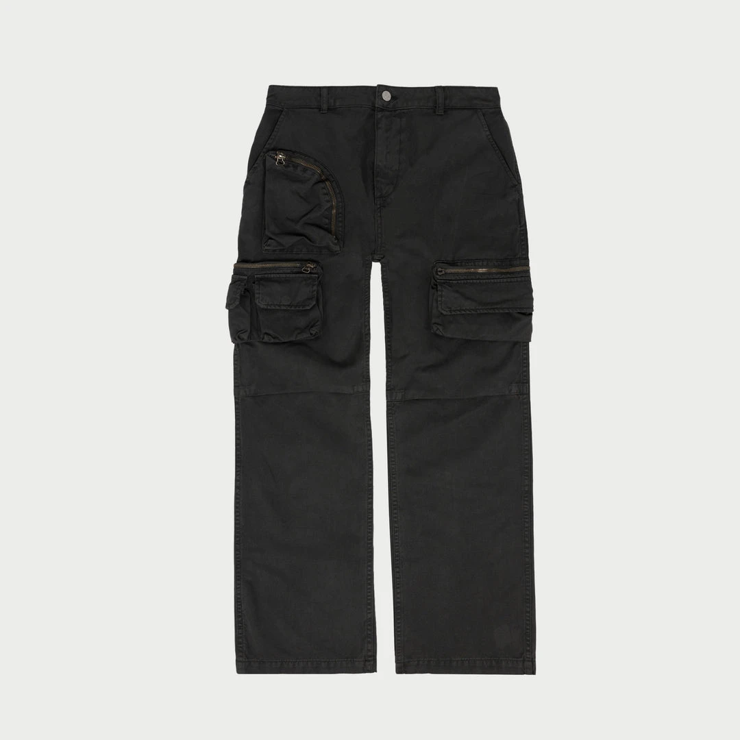 CHERRY Ready To Wear Utility Cargo Pants (Faded Black) 3 CHERRY Ready To Wear Utility Cargo Pants (Faded Black)