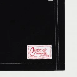 CHERRY Ready To Wear Contrast Swim Shorts (Black)