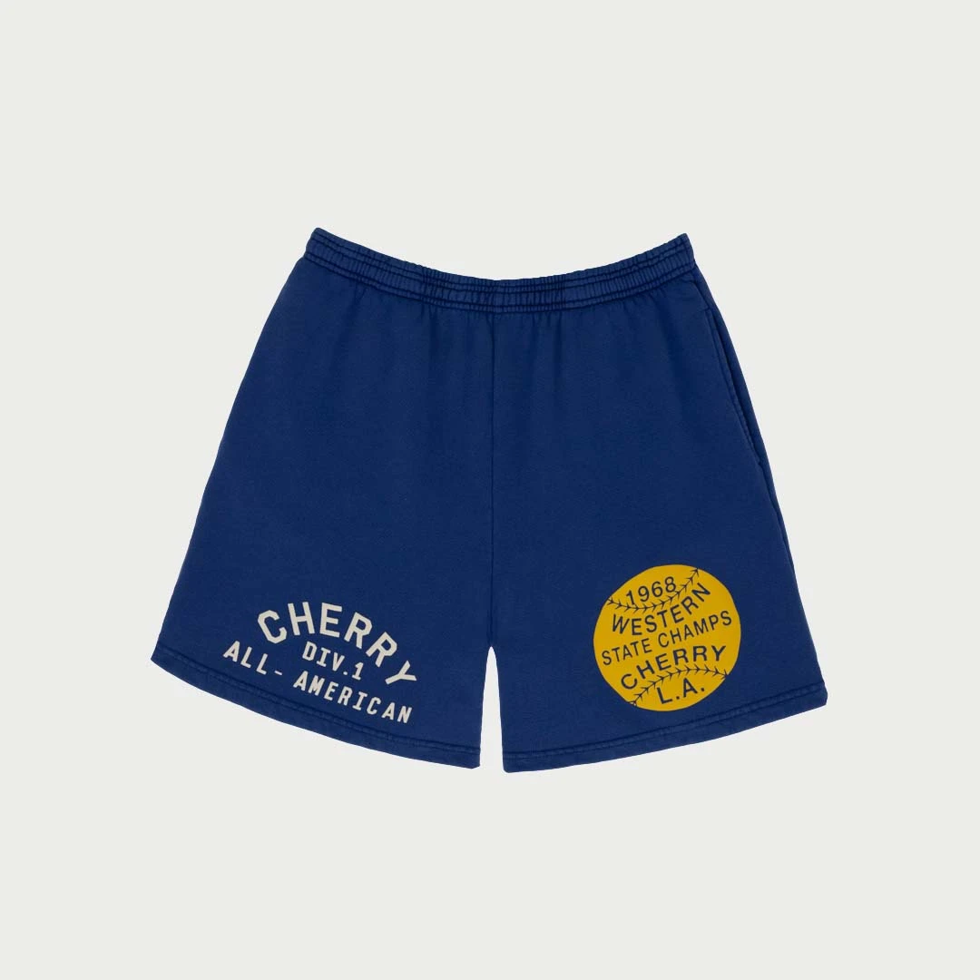 CHERRY All American Midweight Sweatshorts (Royal) CHERRY All American Midweight Sweatshorts (Royal)