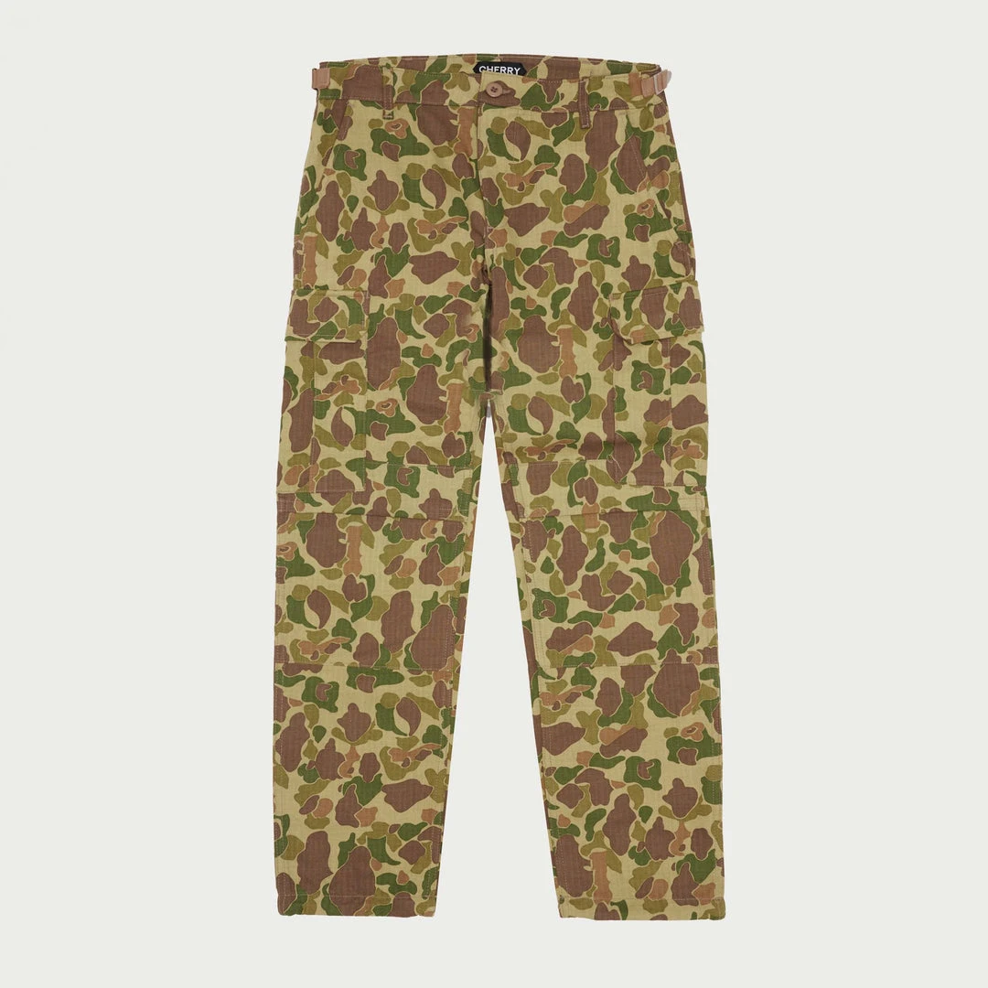 CHERRY Herringbone Duck Camo Pants (Forrest) 4 CHERRY Herringbone Duck Camo Pants (Forrest)
