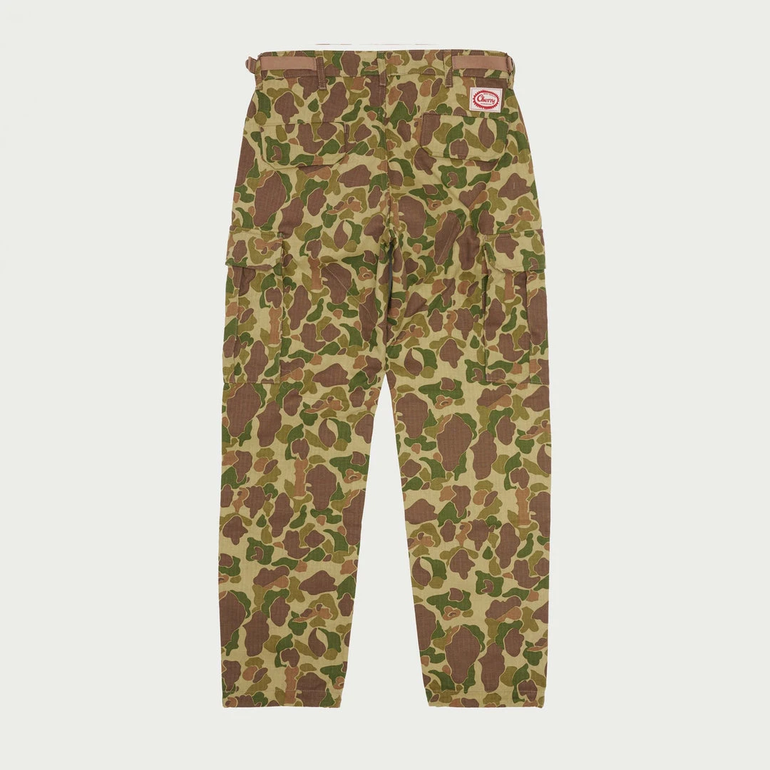 CHERRY Herringbone Duck Camo Pants (Forrest) 3 CHERRY Herringbone Duck Camo Pants (Forrest)