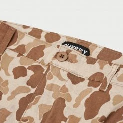 CHERRY Herringbone Duck Camo Pants (Sand) 12 CHERRY Herringbone Duck Camo Pants (Sand)