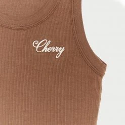 CHERRY American Classic Tank Top (Dusty Brown)