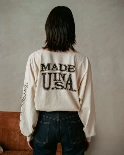 CHERRY Western Rodeo L/S Shirt (Off Black) Tees & Longsleeves