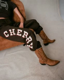 CHERRY Ranchwear Sweatpants (Espresso)
