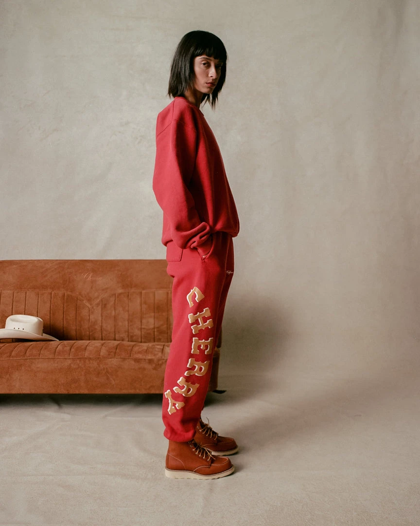 CHERRY Ranchwear Sweatpants (Cardinal) CHERRY Ranchwear Sweatpants (Cardinal)