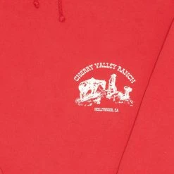 Cherry Valley Ranch Poncho Hoodie (Cardinal) 11 Cherry Valley Ranch Poncho Hoodie (Cardinal)