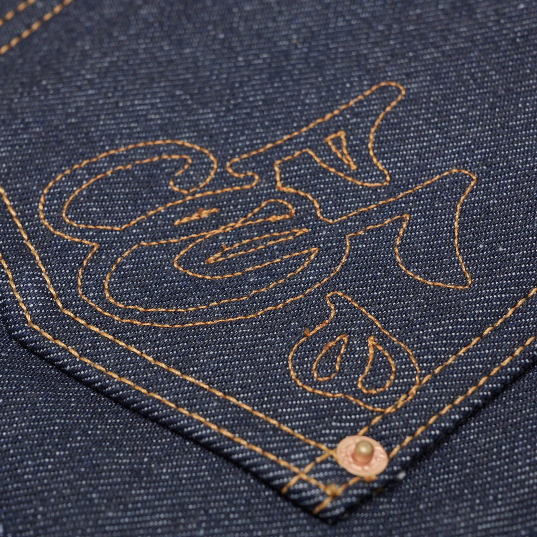 CHERRY Western Denim Jacket (RAW) Ready To Wear CHERRY Western Denim Jacket (RAW) Ready To Wear