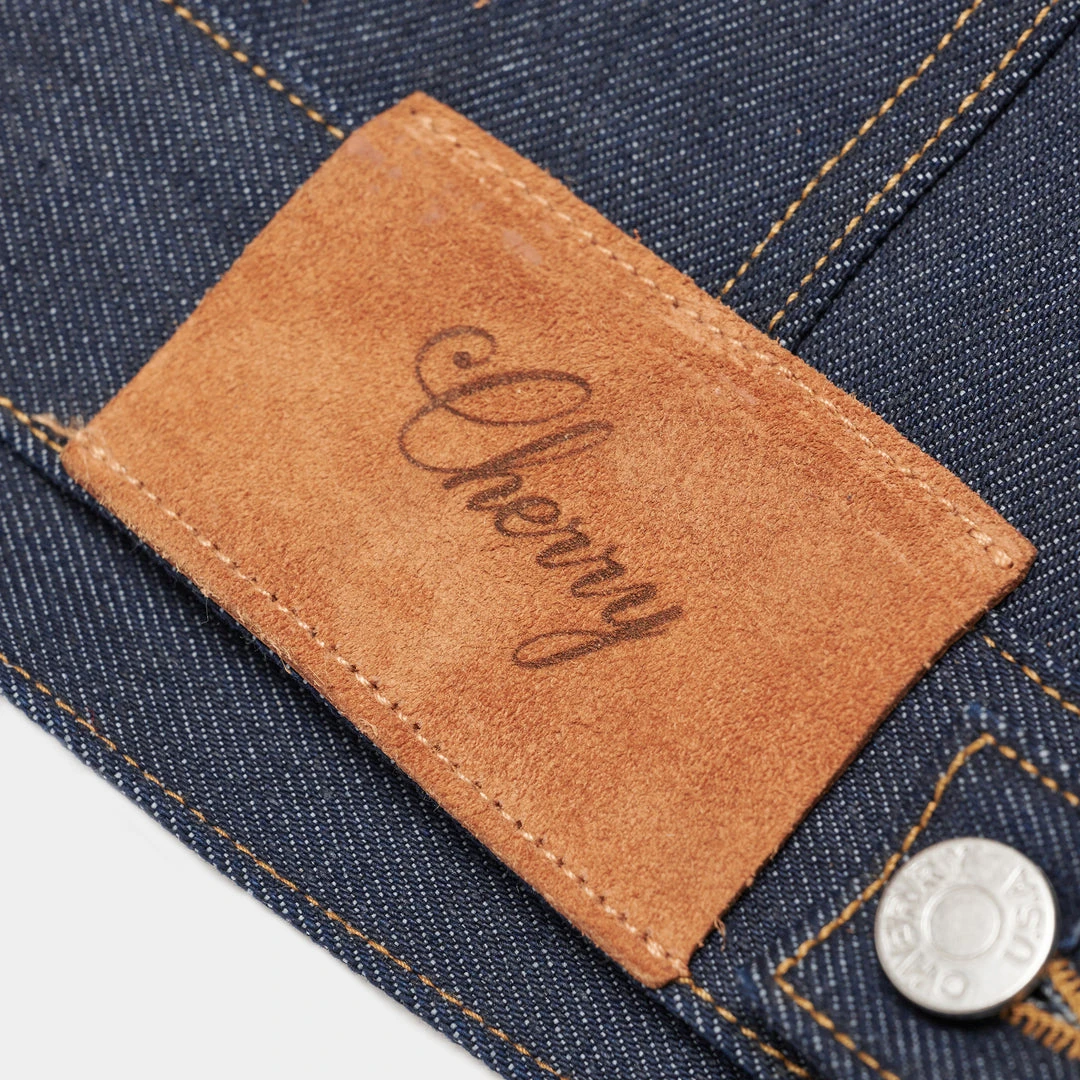 CHERRY Western Denim Jacket (RAW) Ready To Wear CHERRY Western Denim Jacket (RAW) Ready To Wear