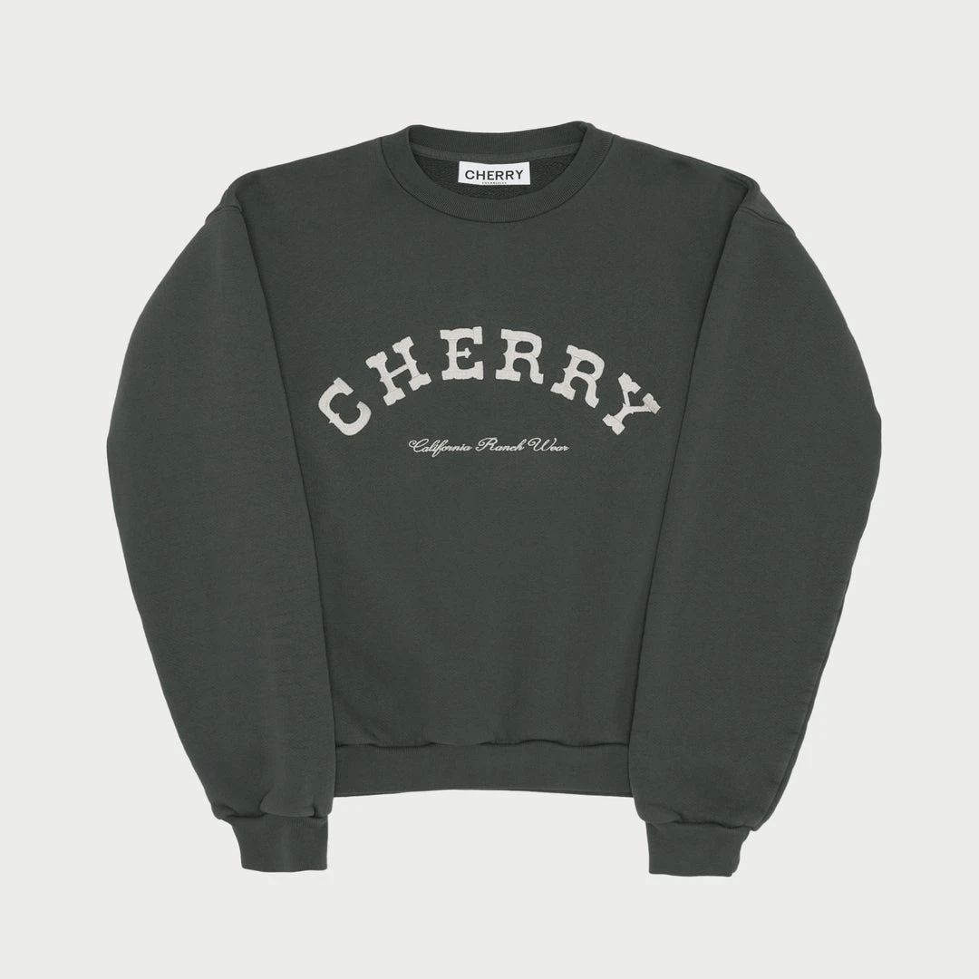 CHERRY Athletic Crewneck (Off Black) Sweatshirts CHERRY Athletic Crewneck (Off Black) Sweatshirts