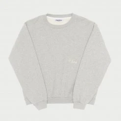 CHERRY American Classic Crewneck (Heather Grey)