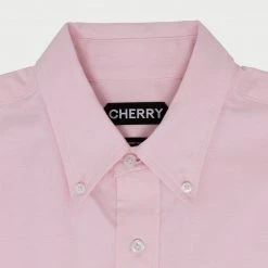 CHERRY Big Oxford Shirt (Pink)