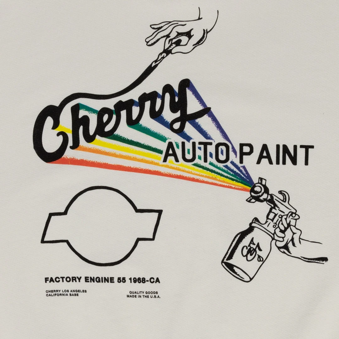CHERRY Auto Paint Midweight Crewneck (Cream) Sweatshirts 5 CHERRY Auto Paint Midweight Crewneck (Cream) Sweatshirts
