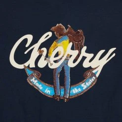 CHERRY Cattleman Inside Out Crewneck (Navy) 9 CHERRY Cattleman Inside Out Crewneck (Navy)