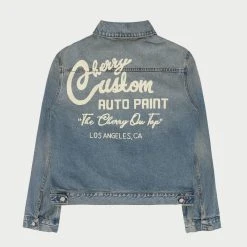 CHERRY Denim Paint Jacket (CL2 Wash) Ready To Wear