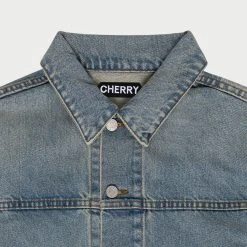 CHERRY Denim Paint Jacket (CL2 Wash) Ready To Wear