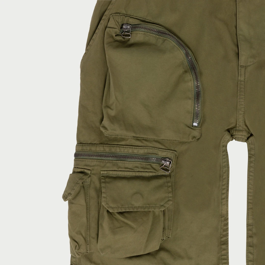 CHERRY Ready To Wear Utility Cargo Pants (Thyme) 5 CHERRY Ready To Wear Utility Cargo Pants (Thyme)