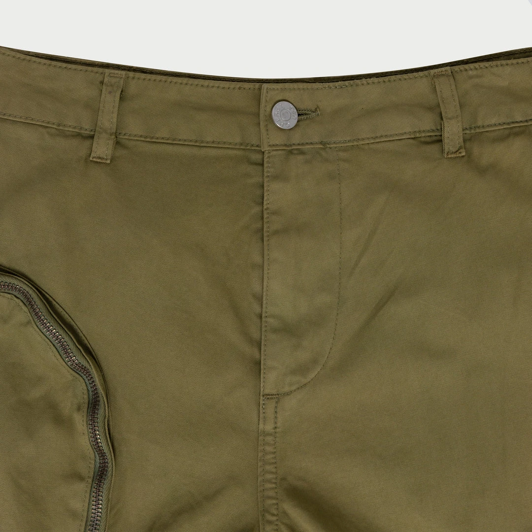 CHERRY Ready To Wear Utility Cargo Pants (Thyme) 4 CHERRY Ready To Wear Utility Cargo Pants (Thyme)