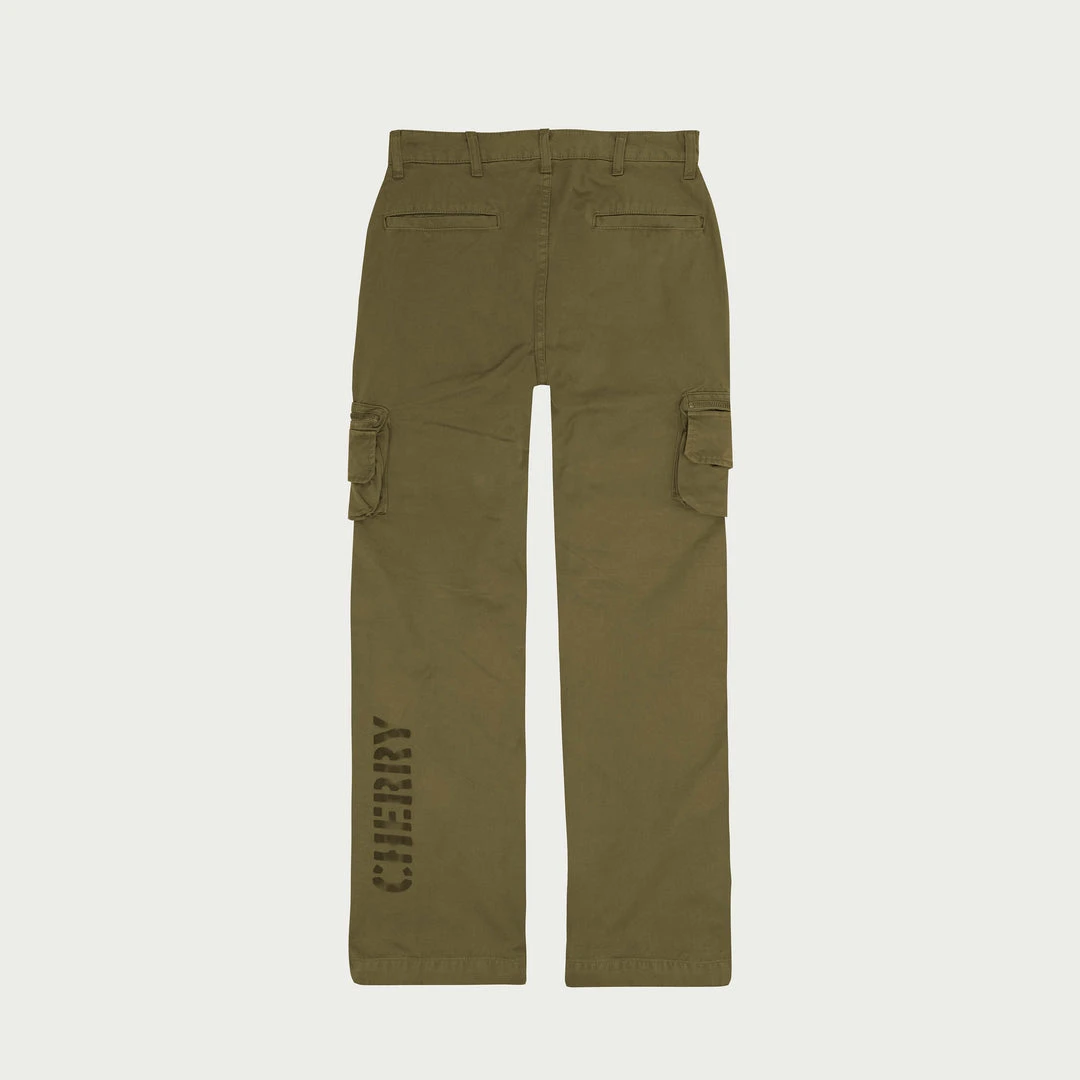 CHERRY Ready To Wear Utility Cargo Pants (Thyme) 7 CHERRY Ready To Wear Utility Cargo Pants (Thyme)