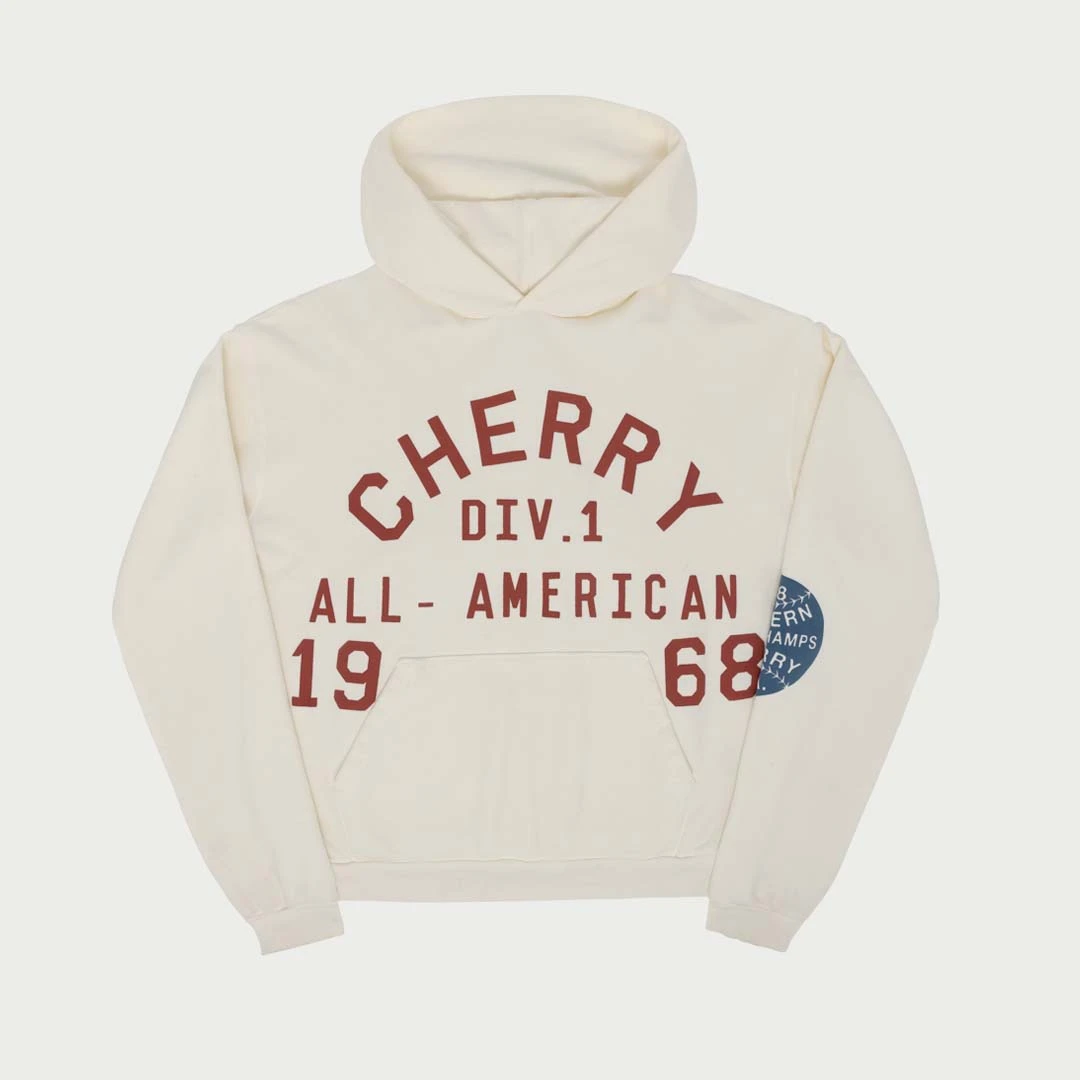 CHERRY Sweatshirts All American Midweight Hoodie (Cream) CHERRY Sweatshirts All American Midweight Hoodie (Cream)