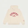 CHERRY Sweatshirts Midweight Boxing Hoodie (Cream)