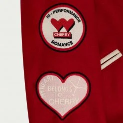 CHERRY Ready To Wear Hi-Performance Varsity Jacket (Red) 7 CHERRY Ready To Wear Hi-Performance Varsity Jacket (Red)