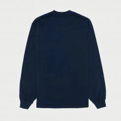 CHERRY Tees & Longsleeves American Classic Heavyweight L/S Tee (Navy)