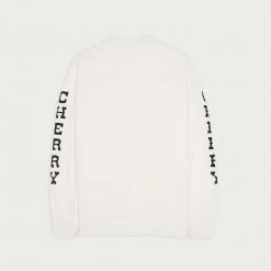 CHERRY Athletic Heavyweight L/S Tee (Cream) Tees & Longsleeves