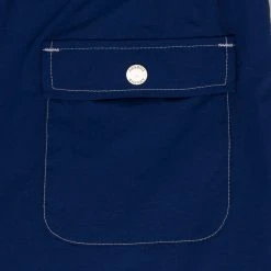 CHERRY Contrast Rip-Stop Swim Shorts (Royal) Ready To Wear