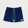 CHERRY Contrast Rip-Stop Swim Shorts (Royal) Ready To Wear
