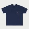 Cherry Bloom Pocket T-Shirt (Faded Navy)