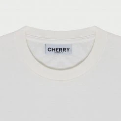 Cherry Bloom Pocket T-Shirt (Cream) Tees & Longsleeves