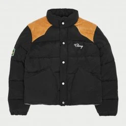 CHERRY Western Puffer Jacket (Black)