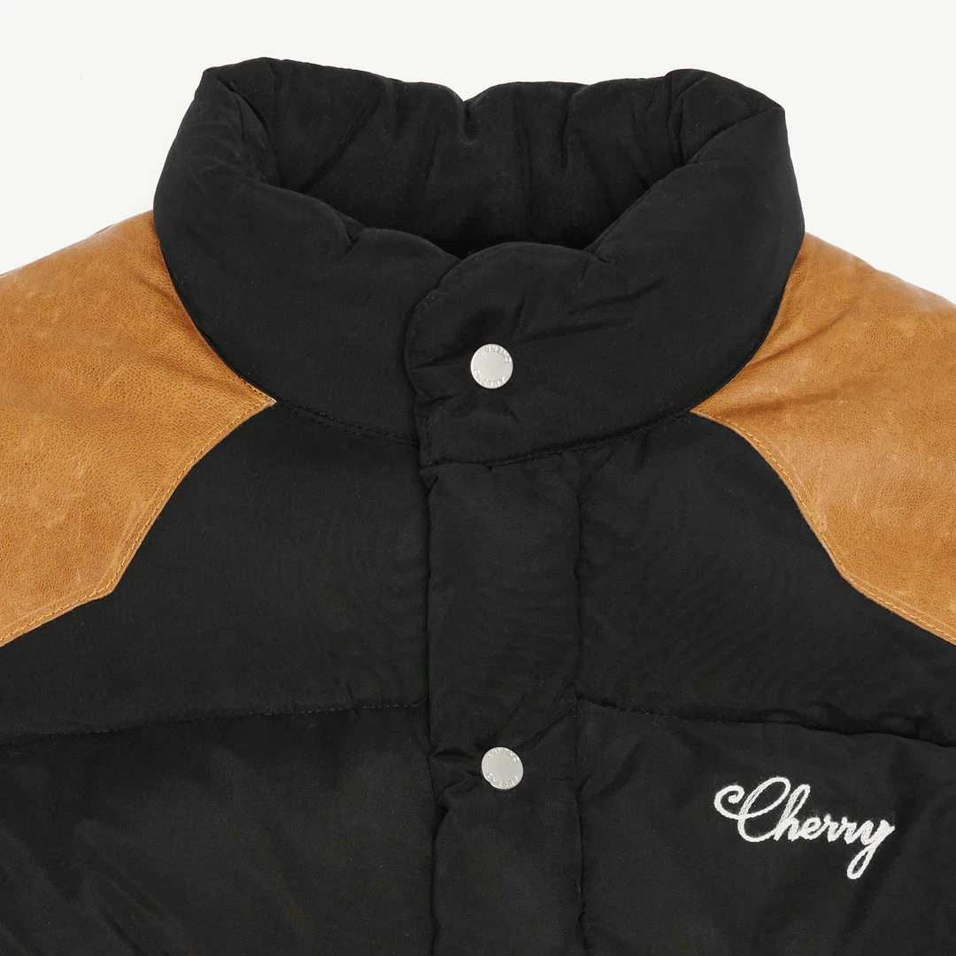 CHERRY Western Puffer Jacket (Black) 5 CHERRY Western Puffer Jacket (Black)