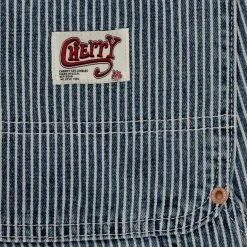 CHERRY Hickory Stripe Double Knee Painter Pants