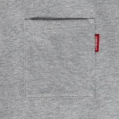 CHERRY Midweight Quarter Zip Polo (Heather Grey) Ready To Wear