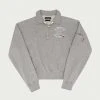 CHERRY Midweight Quarter Zip Polo (Heather Grey) Ready To Wear