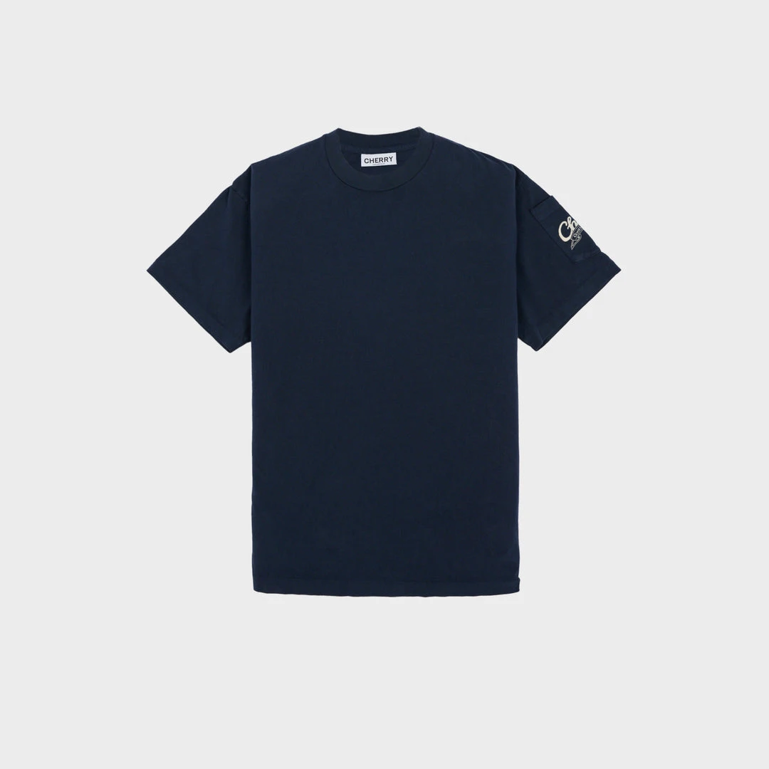 CHERRY Cattleman Cigarette Pocket Tee (Navy) 4 CHERRY Cattleman Cigarette Pocket Tee (Navy)
