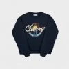 CHERRY Cattleman Inside Out Crewneck (Navy) 1 CHERRY Cattleman Inside Out Crewneck (Navy)