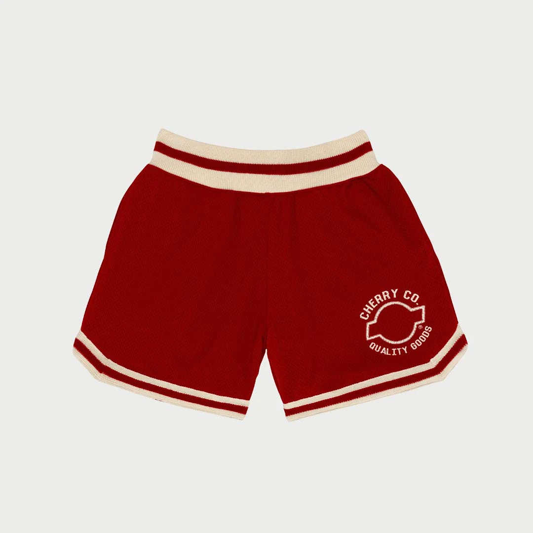 CHERRY Mesh B-Ball Shorts (Red) CHERRY Mesh B-Ball Shorts (Red)