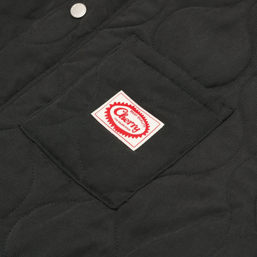 CHERRY Ready To Wear Quilted Shell Jacket (Lava Black) CHERRY Ready To Wear Quilted Shell Jacket (Lava Black)