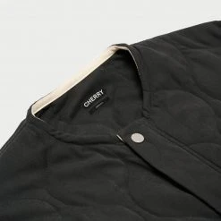 CHERRY Ready To Wear Quilted Shell Jacket (Lava Black) 10 CHERRY Ready To Wear Quilted Shell Jacket (Lava Black)