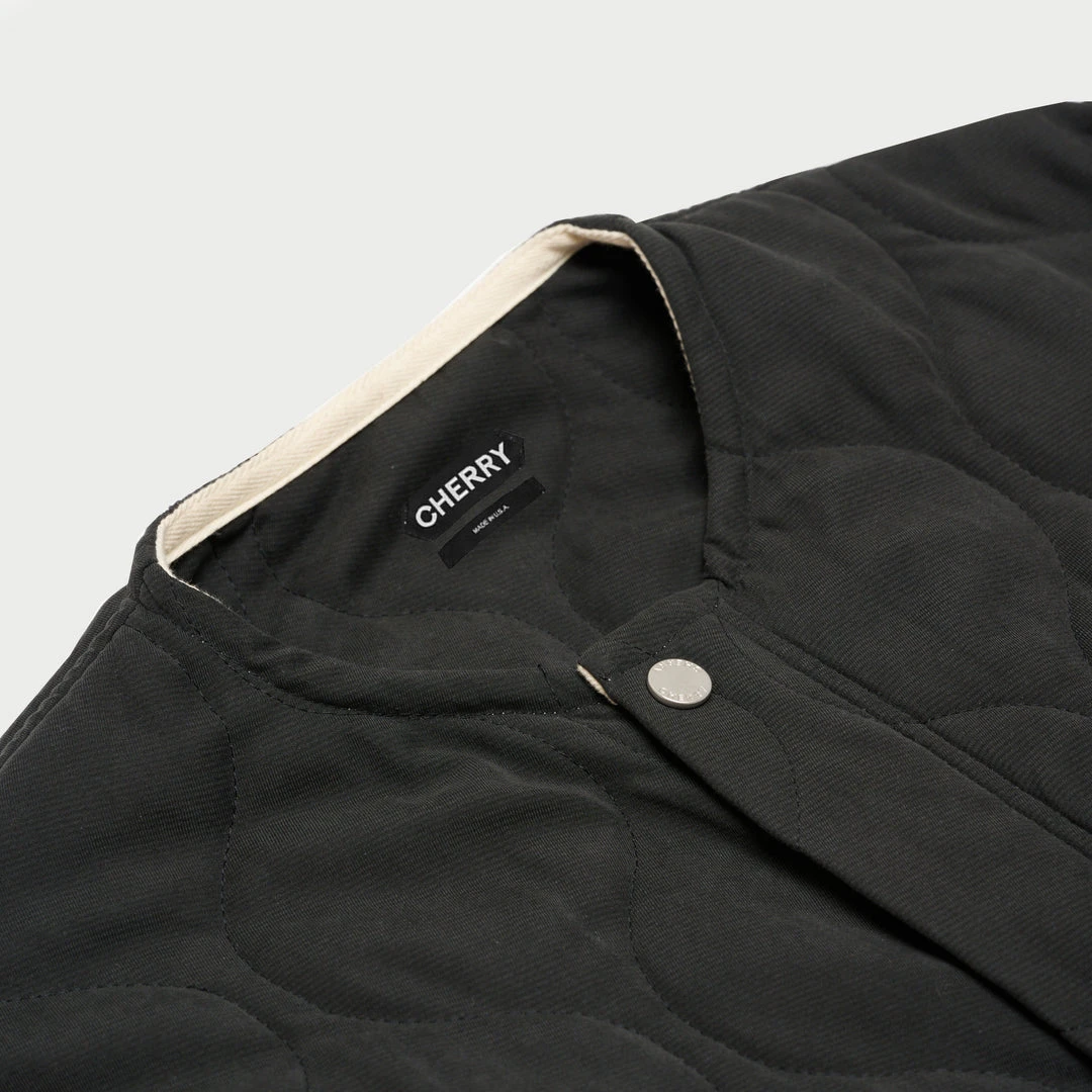 CHERRY Ready To Wear Quilted Shell Jacket (Lava Black) CHERRY Ready To Wear Quilted Shell Jacket (Lava Black)