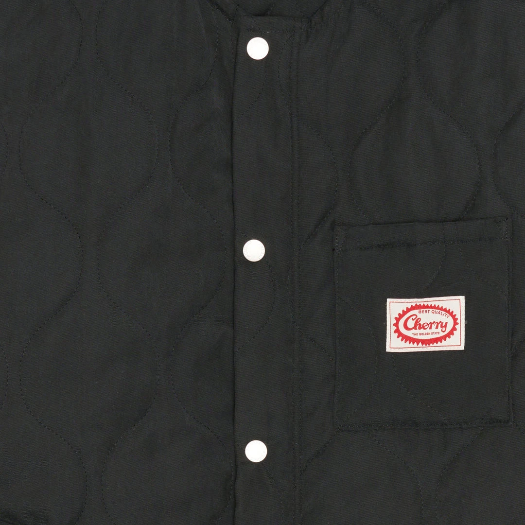 CHERRY Ready To Wear Quilted Shell Jacket (Lava Black) CHERRY Ready To Wear Quilted Shell Jacket (Lava Black)