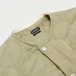 CHERRY Quilted Shell Jacket (Sage)